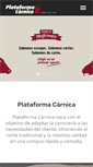 Mobile Screenshot of plataformacarnica.com